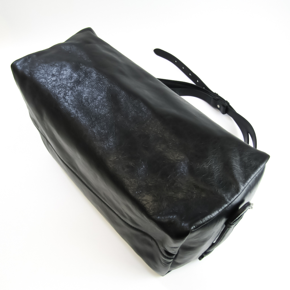 Gucci 587866 Unisex Leather Boston Bag,Handbag,Shoulder Bag Black - Picture 2 of 12